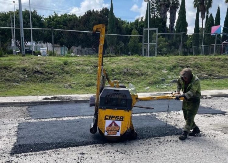 Bacheando Puebla favorece la movilidad en la capital