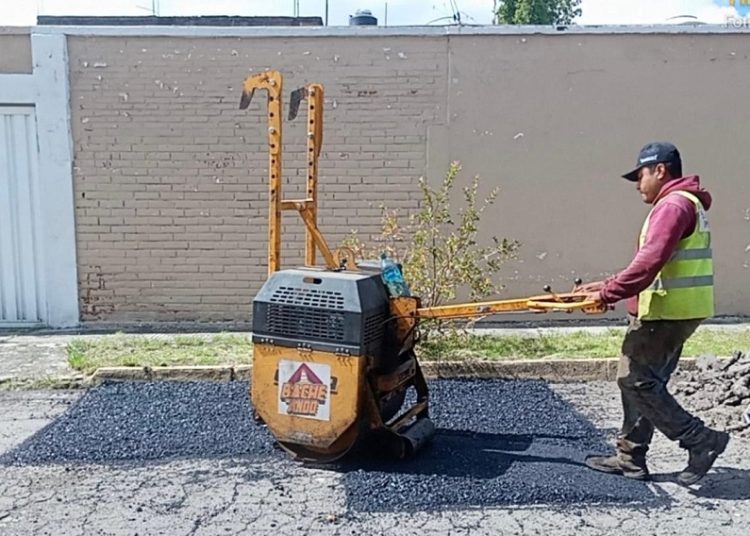 Bacheando Puebla mantiene mejoramiento de vialidades