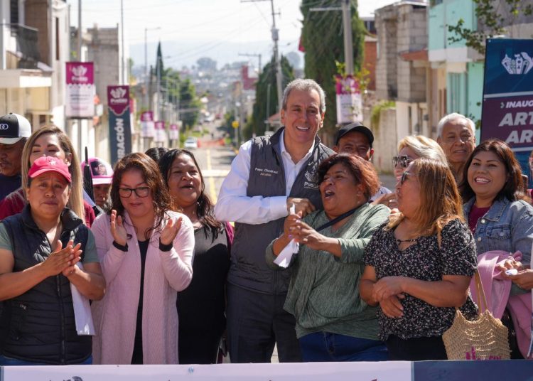 Pepe Chedraui fortalece infraestructura vial en la colonia Constitución Mexicana