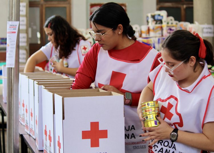 Cruz Roja abre Centro de Acopio en Puebla para apoyar a damnificados por lluvias