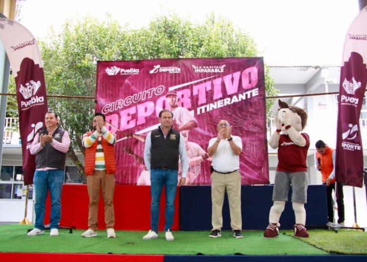 Realiza el IMDP el Circuito Deportivo Itinerante en San Jerónimo Caleras