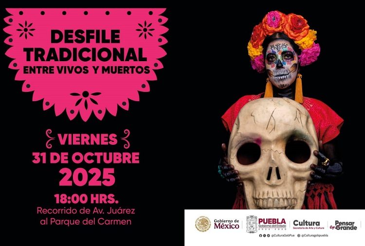 Gobierno del Estado invita al desfile Entre Vivos y Muertos 2025
