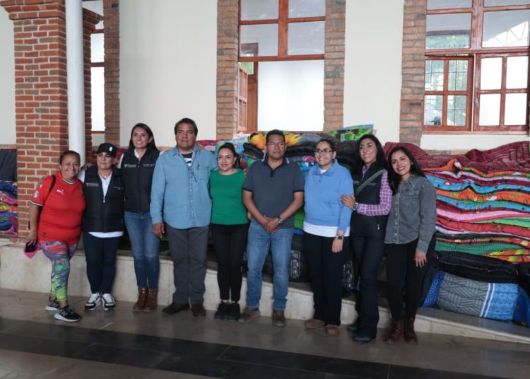 Diputados, presentes en municipios devastados por las intensas lluvias