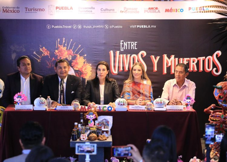 Anuncia Puebla festival Entre Vivos y Muertos