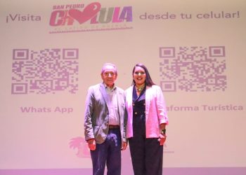 Presenta Tonantzin Fernández la plataforma digital visitcholula.mx
