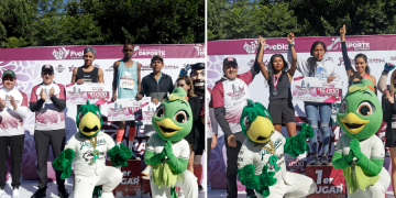 Eliud Kipkorir y Marcela Seynos conquistan el Medio Maratón de Puebla 2025