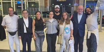 Llegan los activistas mexicanos de la GSF a CDMX