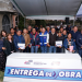 Lupita Cuautle entrega obras de drenaje y electrificación en San Antonio Cacalotepec