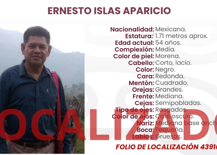 Encuentran a Ernesto Islas sin vida en la Sierra Norte