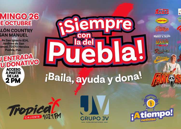 Puebla se une: “Baile con Causa” recaudará ayuda para familias de la Sierra Norte