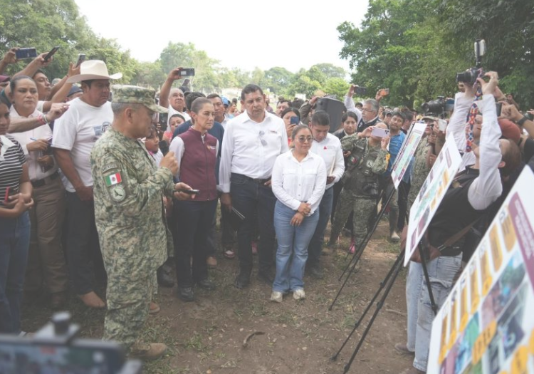 Avanzan sin pausa en municipios afectados por lluvias