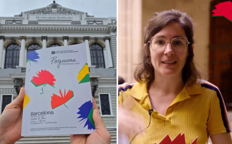 FIL Guadalajara 2025: Barcelona será la Invitada de Honor con el lema “Vendrán las flores”