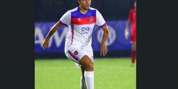 ¡Orgullo poblano! Claudia Fernanda Cid hace historia al jugar en Albania
