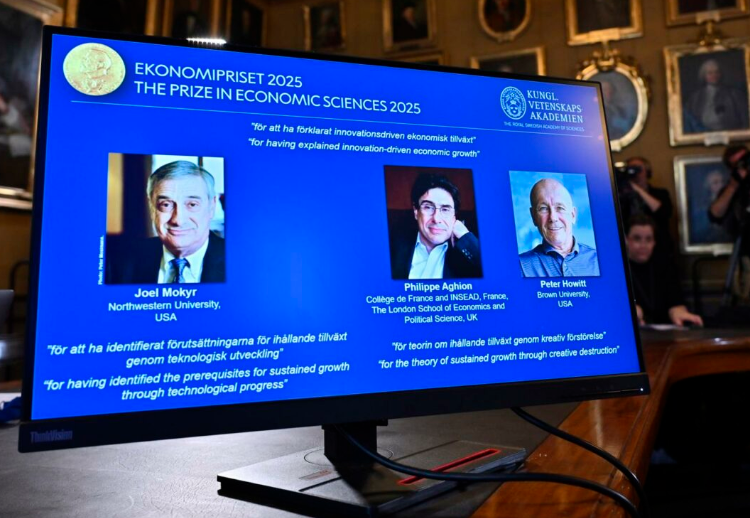 ¿Quiénes ganaron el el Premio Nobel de Economía 2025 y cuál es su investigación?