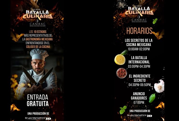 Puebla, sede de la final de La Gran Batalla Culinaria