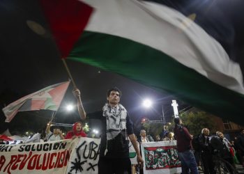 Miles de activistas marchan en México por Palestina y piden al Gobierno romper con Israel