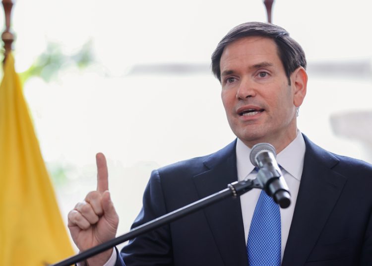 Rubio, optimista pero cauteloso ante diálogo de paz en Gaza