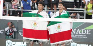 VIDEO: México logra histórica medalla de voleibol de playa en Puebla
