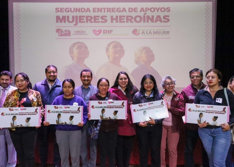 Tonantzin Fernández realiza segunda entrega del programa ‘Mujeres Heroínas’