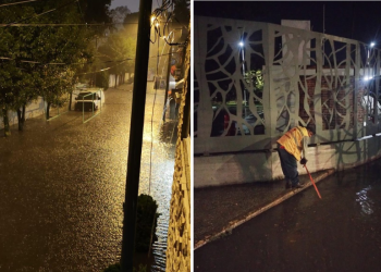 Activan protocolo de atención a contingencias por lluvias