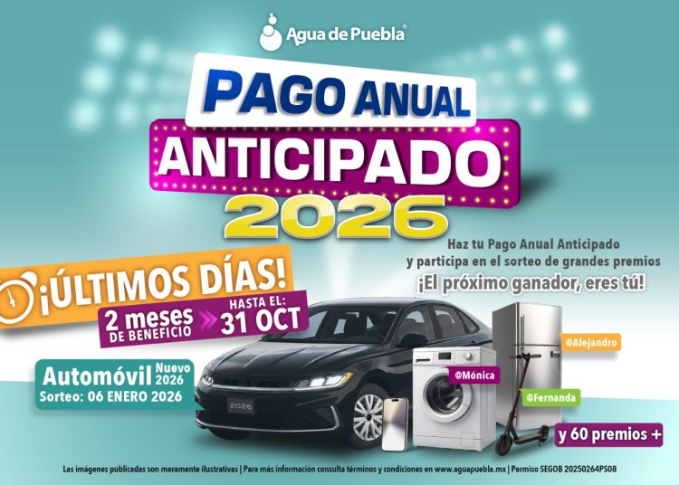 Últimos días para tener 2 meses de beneficio con “Pago Anual Anticipado 2026”
