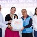 Lupita Cuautle entrega apoyos alimentarios en colaboración con Industrias Bachoco