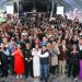 Tonantzin Fernández rinde su Primer Informe de Gobierno ante miles de cholultecas
