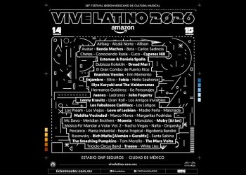 Lenny Kravitz, Trueno y Moby, parte del cartel del Vive Latino 2026
