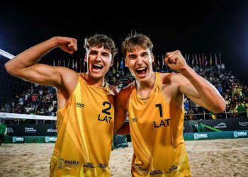 Letonia varonil se proclama campeón del Mundial de Voleibol de Playa Sub-21 (Video)
