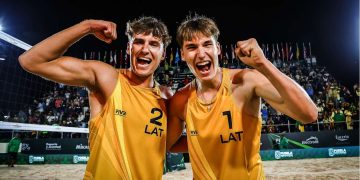 Letonia varonil se proclama campeón del Mundial de Voleibol de Playa Sub-21 (Video)