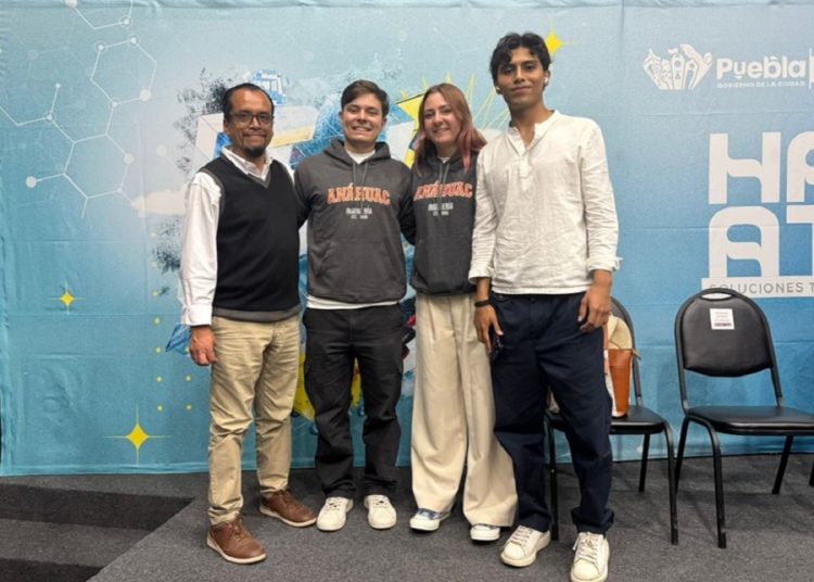 Estudiantes de Anáhuac Puebla, segundo lugar nacional en Hackatón Industria 4.0