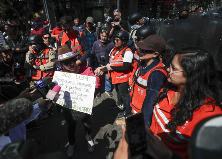 Poca asistencia en la marcha de la Generación Z en CDMX