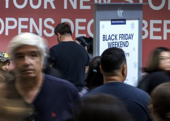 Consumidores de EEUU gastan millones en línea en el Black Friday