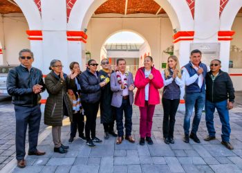 Secretaria de Bienestar supervisa Obra Comunitaria en la capital poblana
