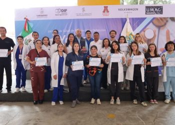Anáhuac Puebla lleva jornada de salud y apoyo integral a familias de Coronango