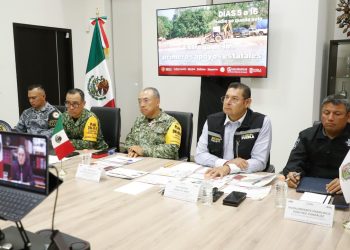Gobiernos federal y estatal supervisan zonas afectadas por lluvias