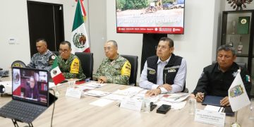 Gobiernos federal y estatal supervisan zonas afectadas por lluvias