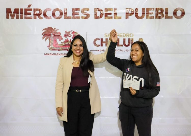 “San Pedro tiene una presidenta que sí escucha”: beneficiaria del Miércoles del Pueblo