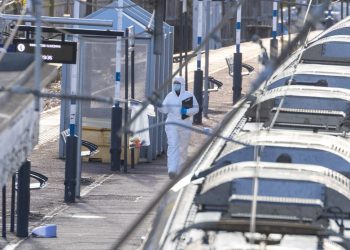 2 jóvenes británicos atacan a pasajeros en tren a Londres