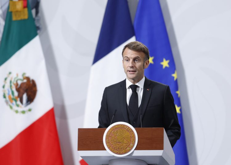 Macron: México es un país amigo y socio estratégico