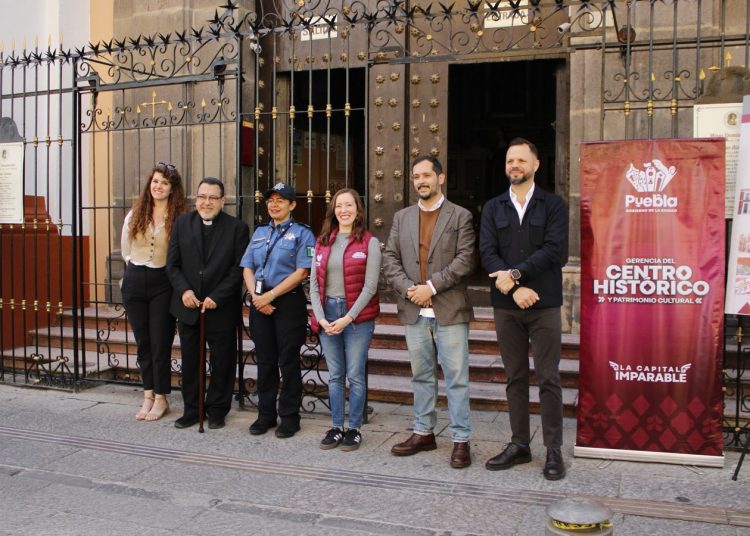 Ayuntamiento brinda mantenimiento integral a templos e inmuebles del Centro