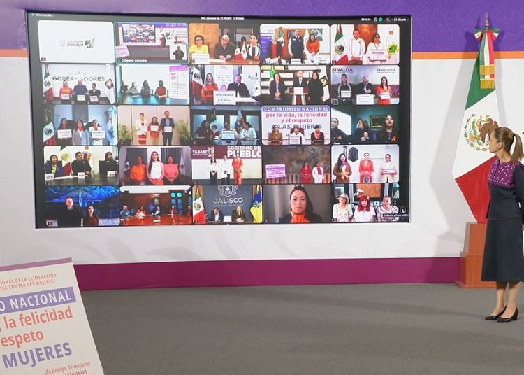 México firma compromiso nacional para proteger a las mujeres