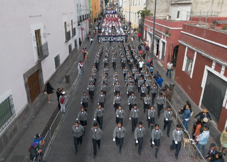 3 mil 400 alumnos desfilarán por el 115 Aniversario de la Revolución mexicana