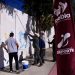 Realiza Gobierno de la Ciudad jornada de pintura en la Cancha de Usos Múltiples La María