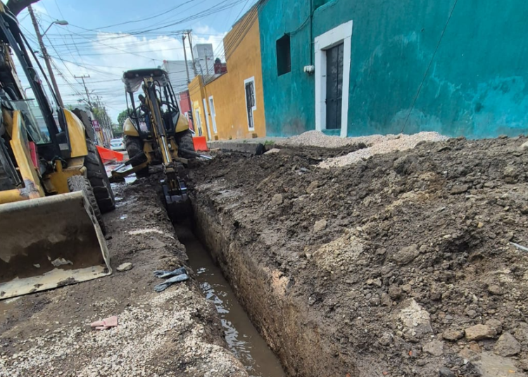 Agua de Puebla sustituyó la Red de Drenaje Sanitario de la 11 Oriente