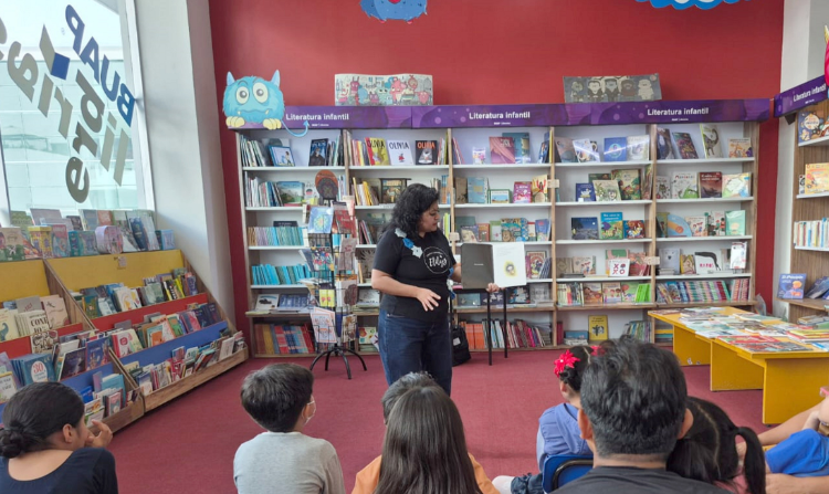 A esta hora hay cuentacuentos GRATIS en  Librerías BUAP