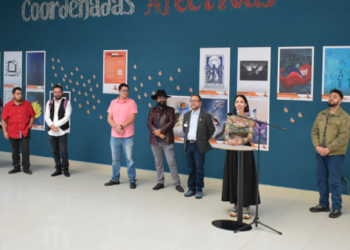 Se inaugura la exposición “Artistas Naranjas” en la Biblioteca Central Universitaria