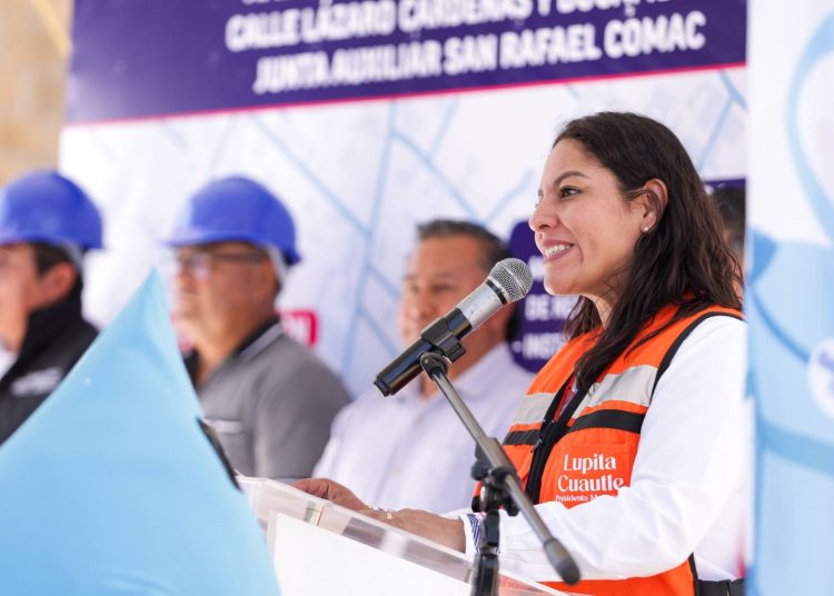 Cuautle avanza en infraestructura hidráulica para familias de Comac