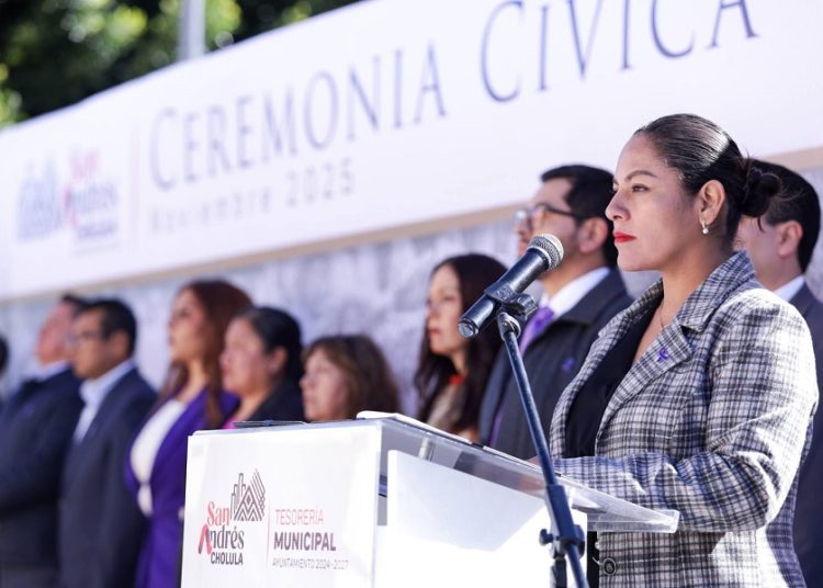 Lupita Cuautle reafirma su compromiso con la paz y la seguridad