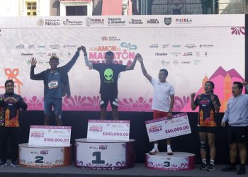 Poblanos conquistan el Maratón Puebla 2025